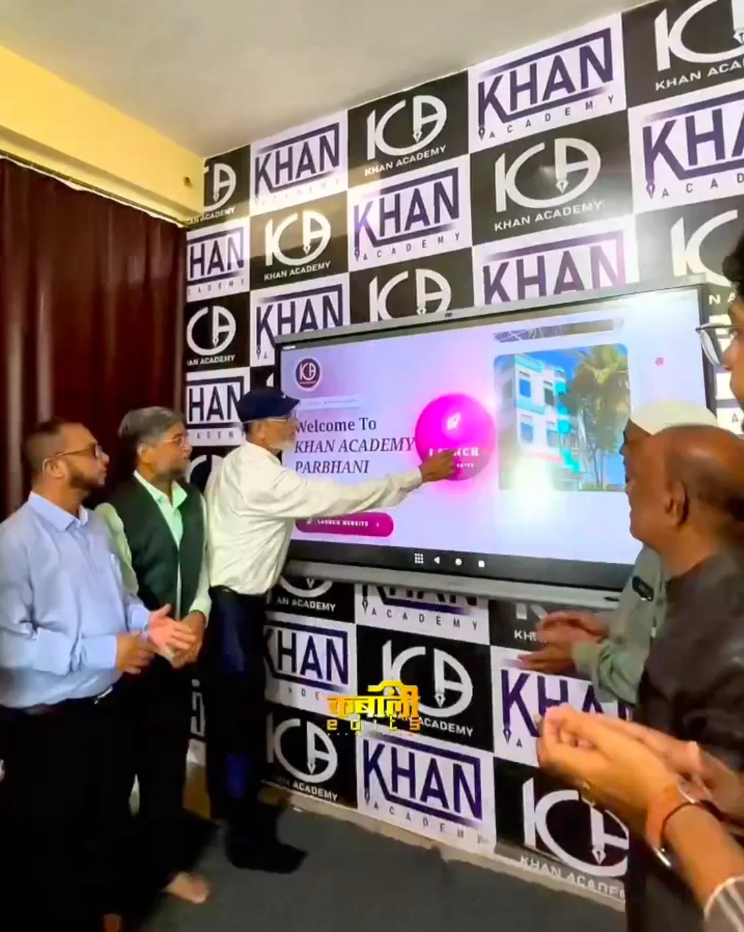 Launching the Khan Academy Parbhani website