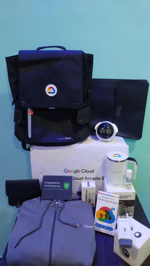 Google Cloud Champion swags just landed 🚀☁️